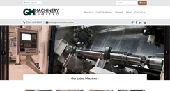 Desktop Screenshot of gmmachinery.com